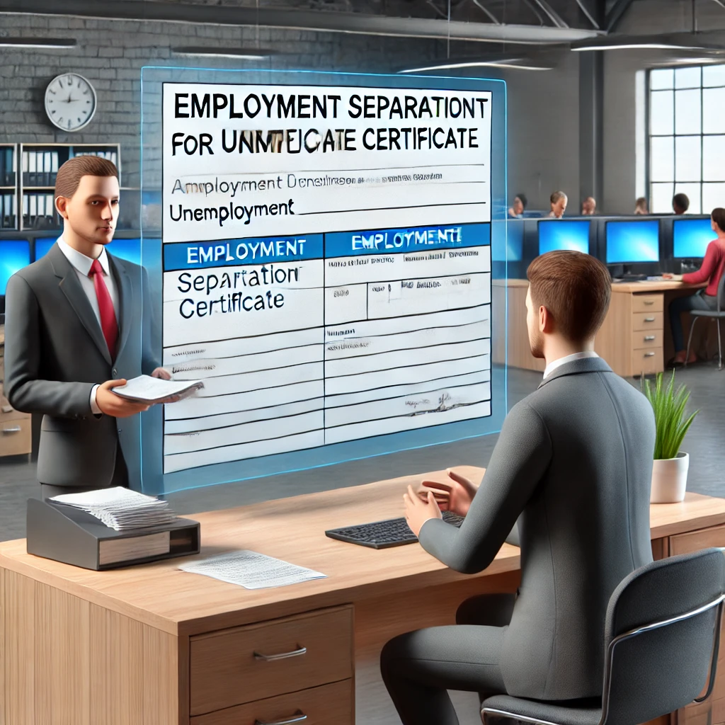 실업급여 이직확인서 발급방법 관련 사진
