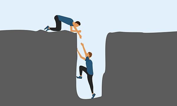 주변의-도움-일러스트