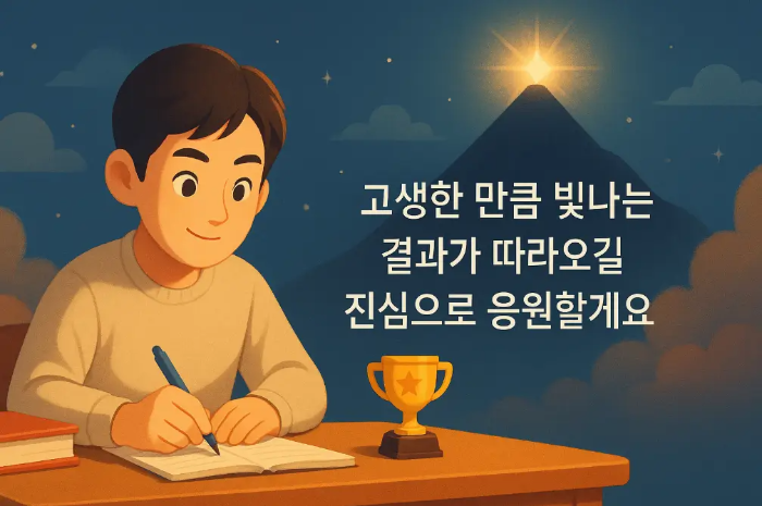 11월-수능-응원-문구-남학생-공부-일러스트