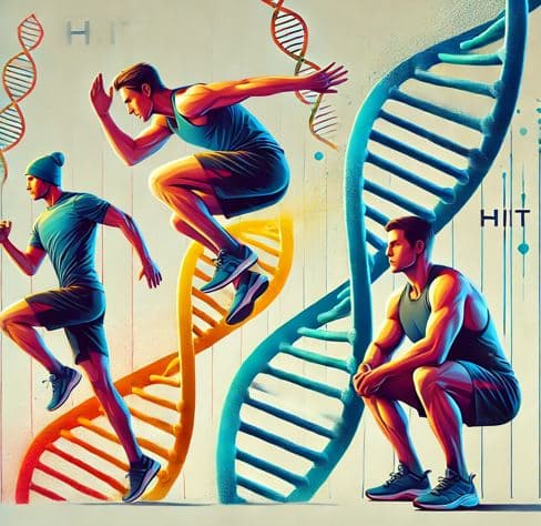 지방 연소를 극대화하는 유전자 기반 HIIT 운동