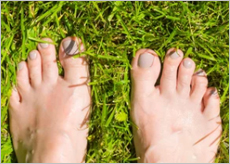 깨끗해진 발 이미지