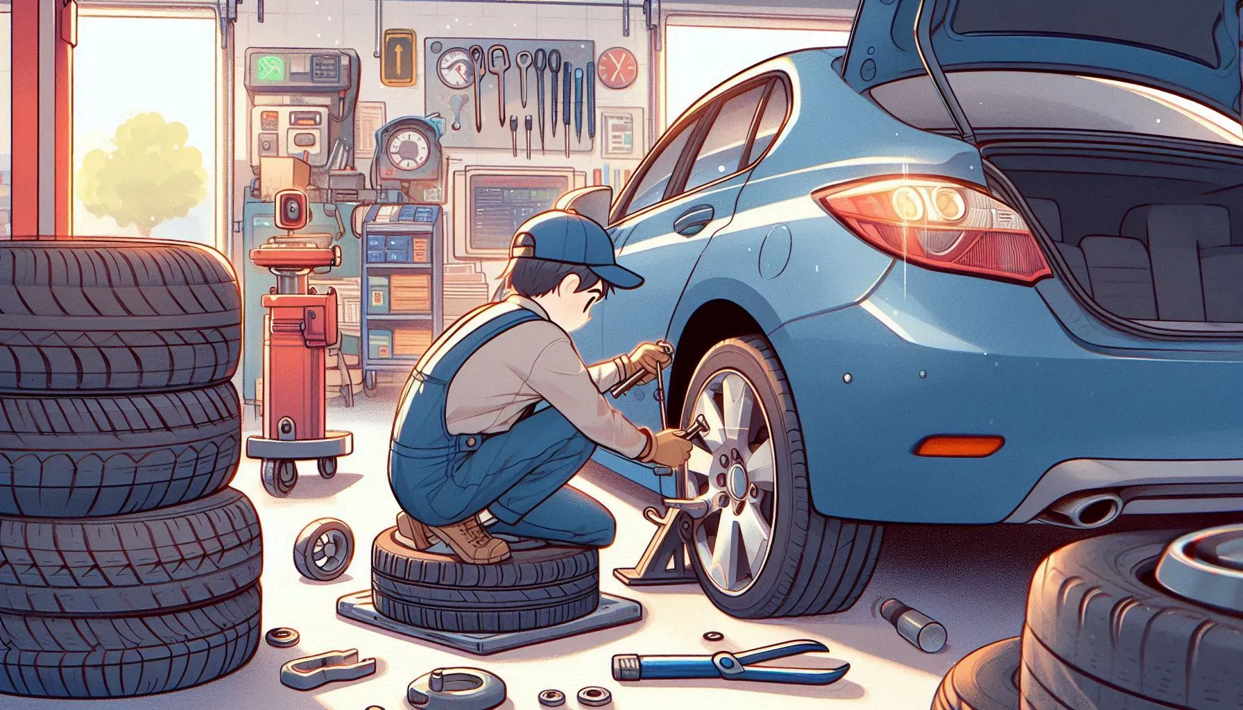 자동차 타이어 저렴하게 교체하는 방법