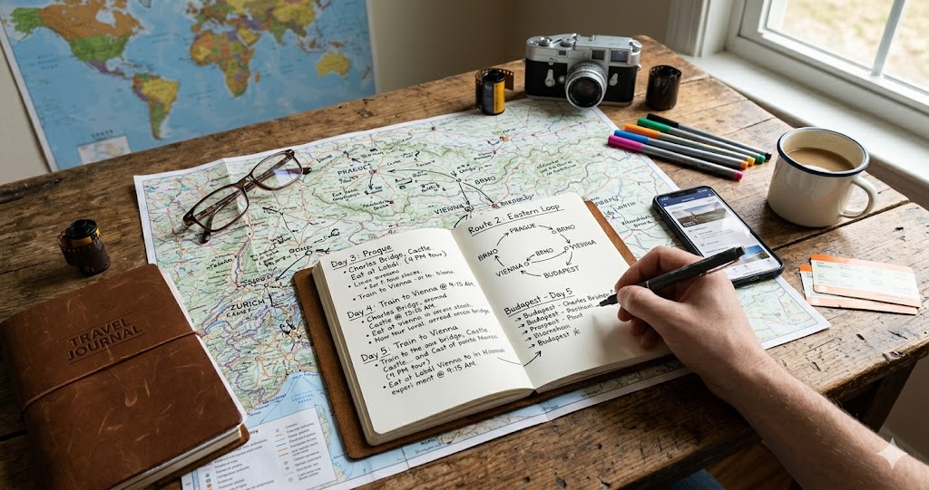 여행 일정 짜기