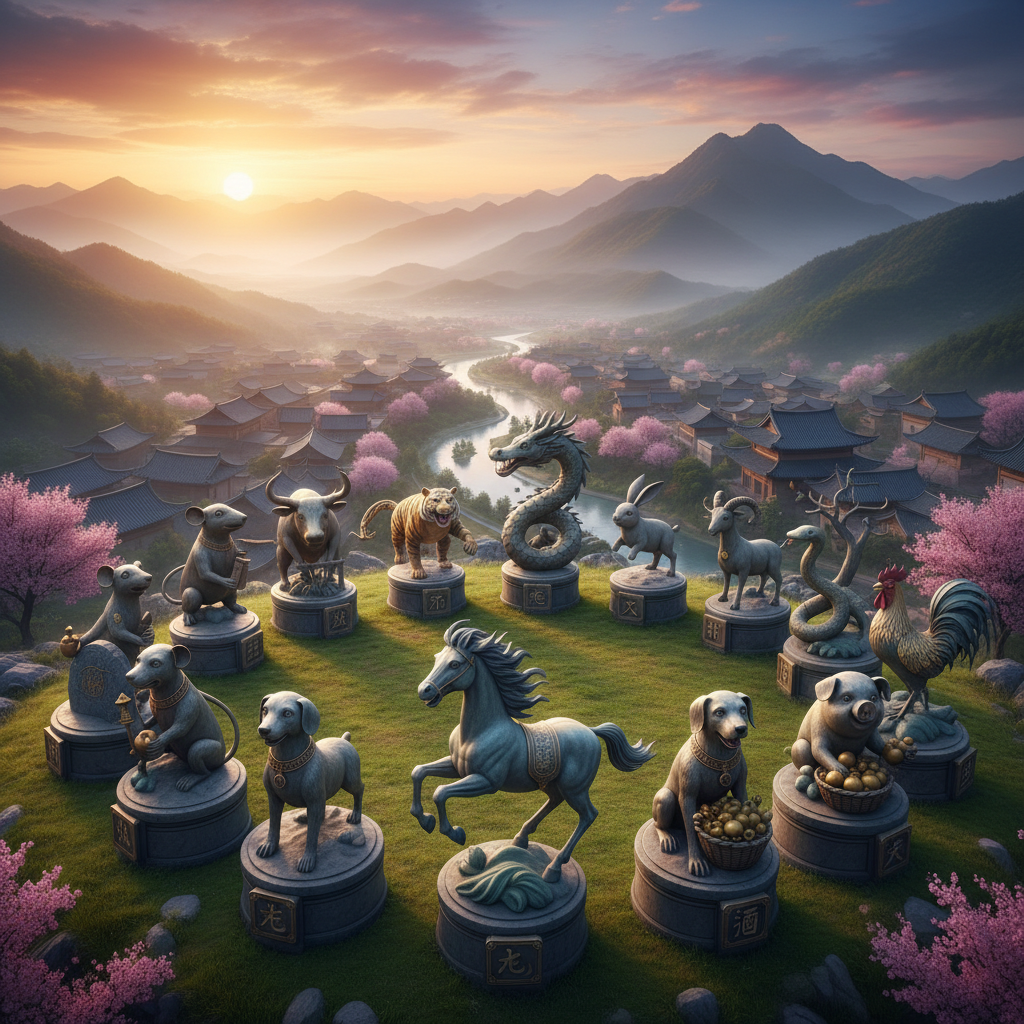 12간지 동물순서