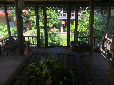 개인 정자 파티오 히든 스페이스 치앙마이 반캉왓 왓우몽