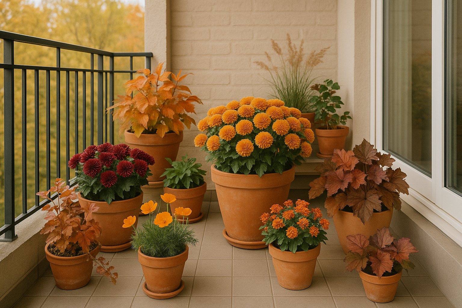 가을 인테리어 꽃 화분 추천