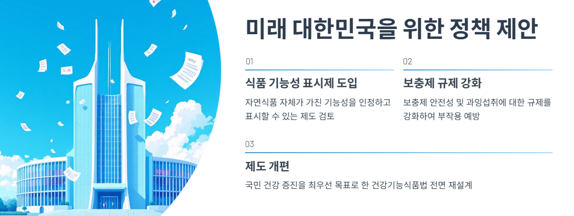 미래 대한민국을 위한 정책 제안