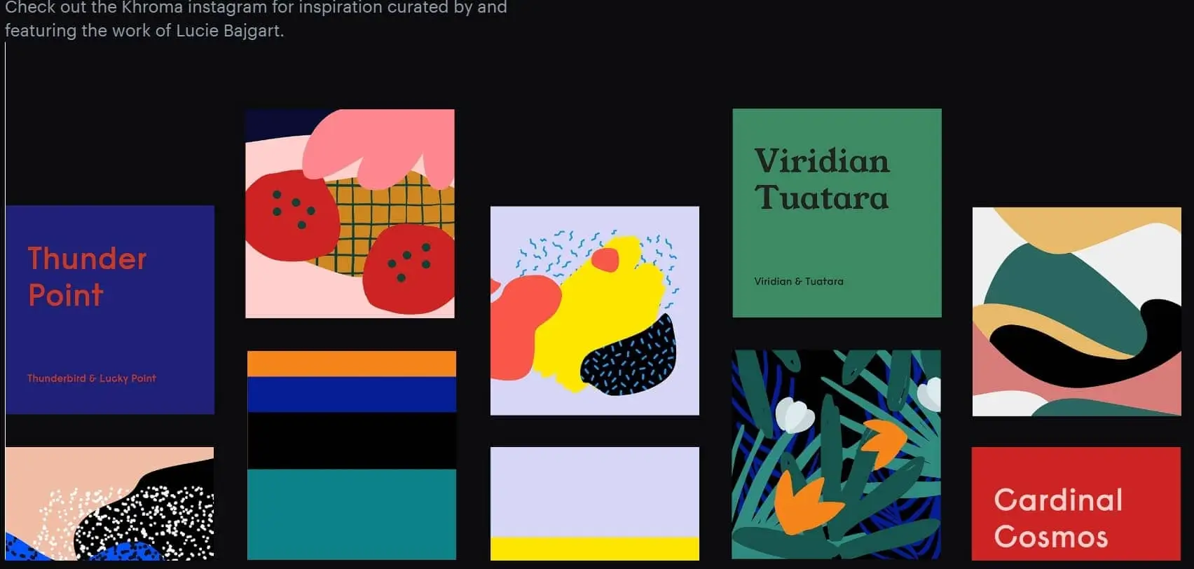 색상팔레트 생성AI Khroma