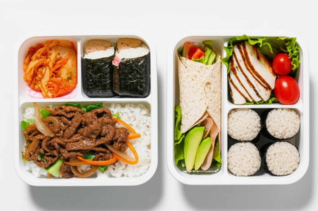 직장인 점심 도시락, 건강과 시간 절..