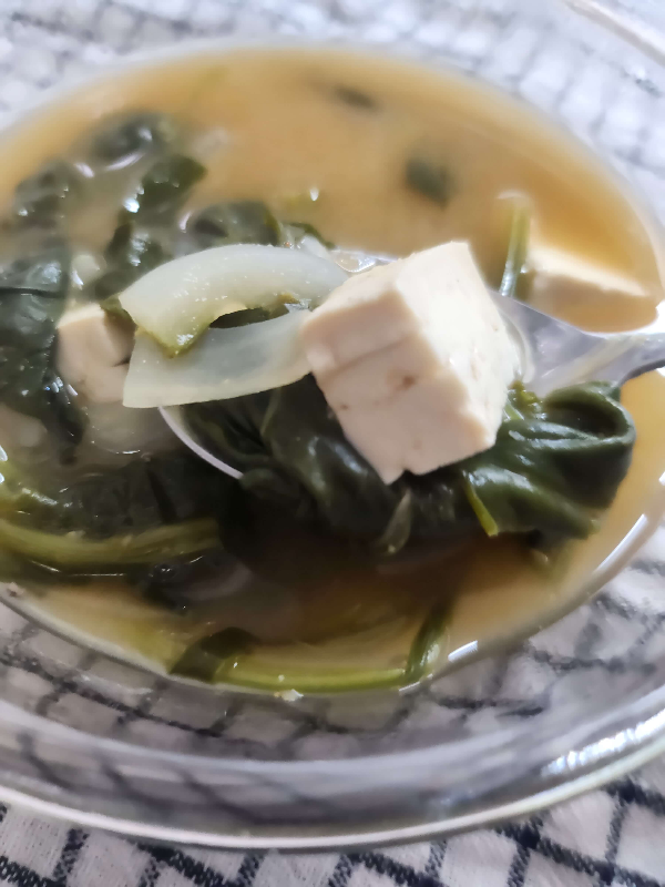 시금치된장국레시피