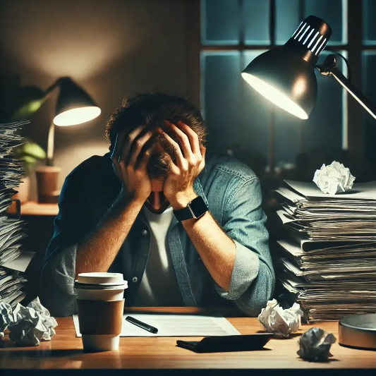 번아웃,냉소,감정노동,과도한 업무,심리학,스트레스