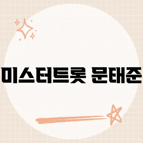 미스터트롯 문태준, 고음 뒤 숨겨둔 사연은?