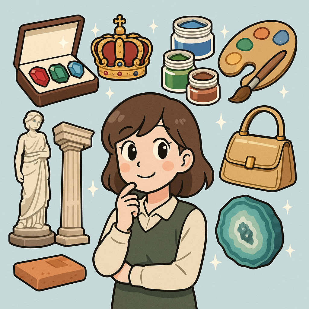 색과 빛의 향연 – 광물이 전한 예술과 문화