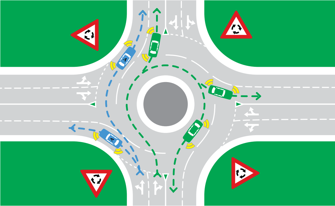 회전교차로 규칙