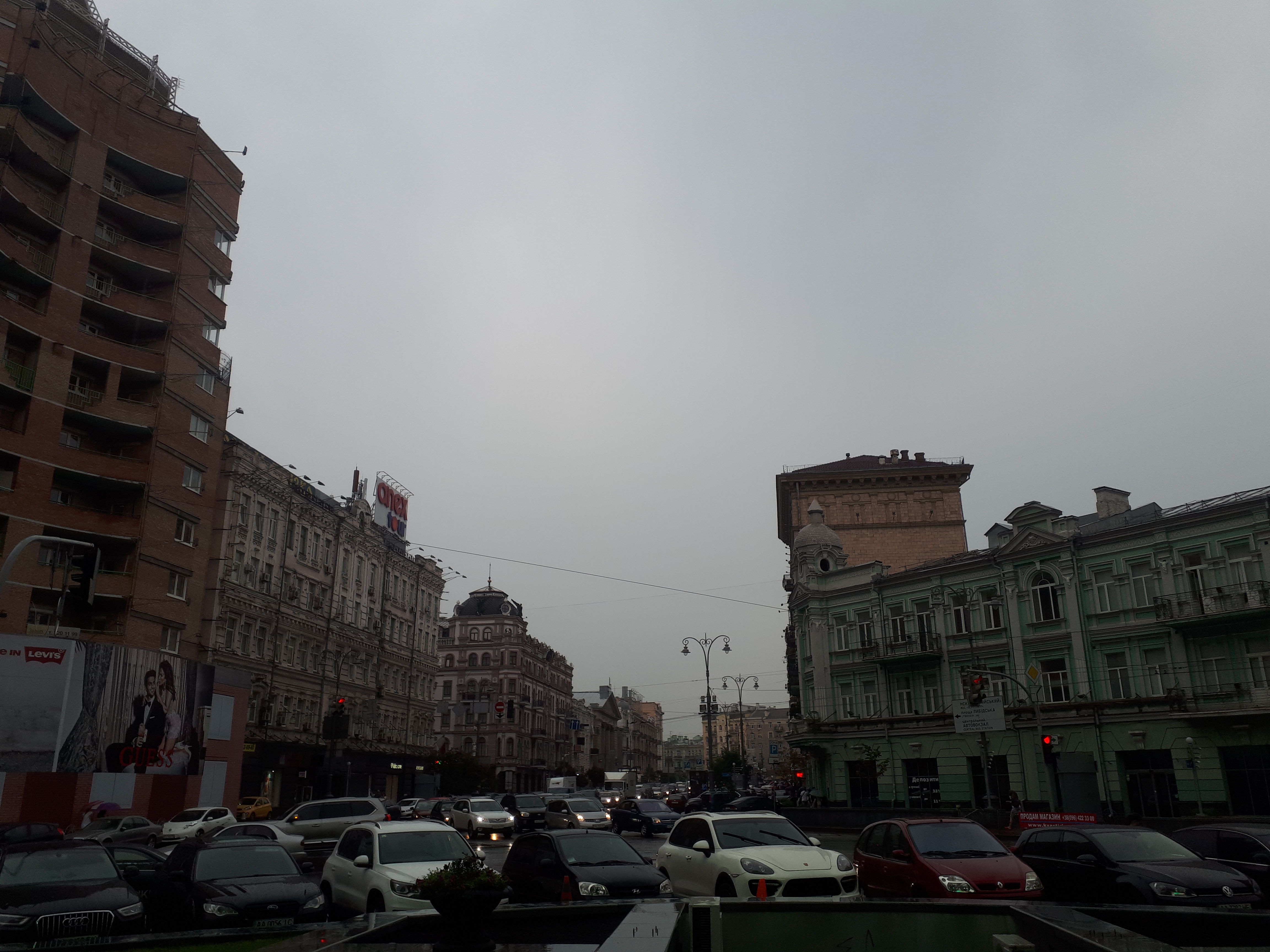 우크라이나 키이우 거리