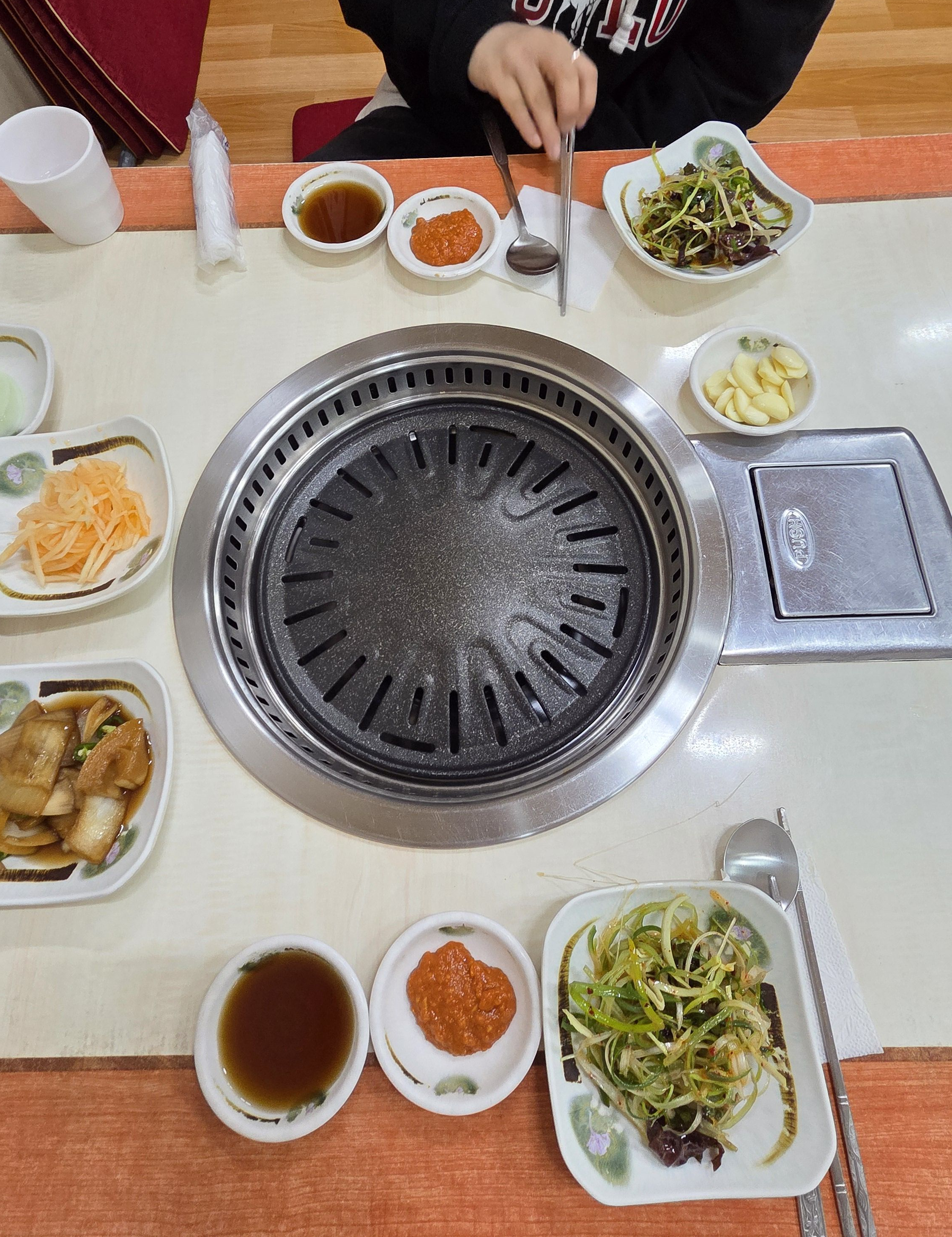 경주 북천숯불갈비 소스, 쌈장, 파채