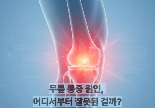 무릎 통증 원인, 어디서부터 잘못된 걸까?