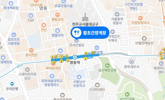 함초간장게장-위치