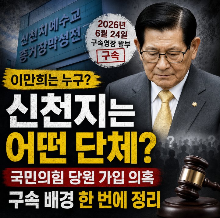 이만희는 누구이고 신천지는 어떤 단체일까? 구속 배경 한 번에 정리1