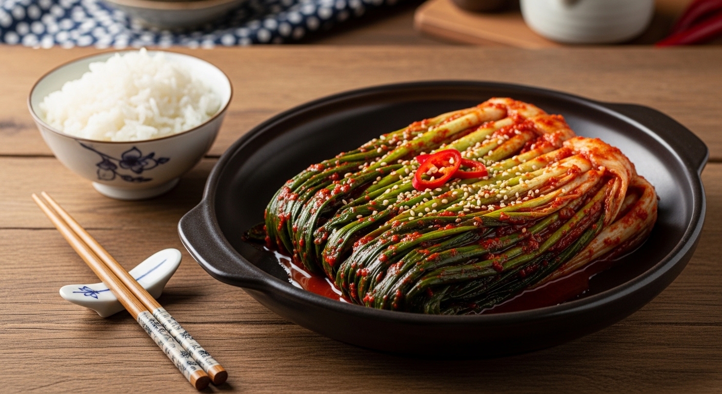 파김치황금레시피맛있게담는법