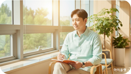 치료 후의 새로운 다짐