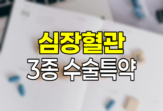 삼성화재 심장 및 혈관 3종 수술특약 심층분석