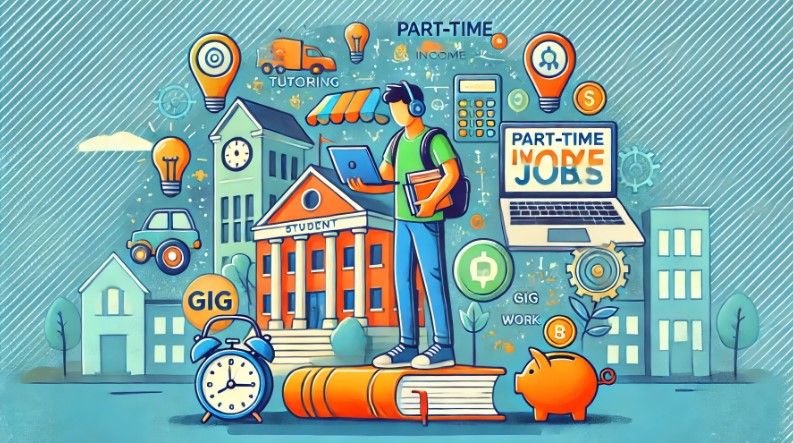 학생 알바와 수입법