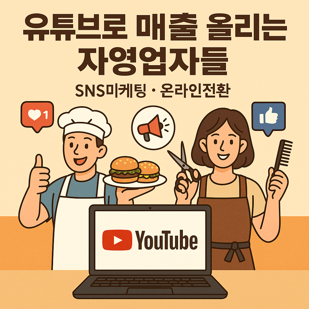 유튜브로 매출올리는 자영업자들