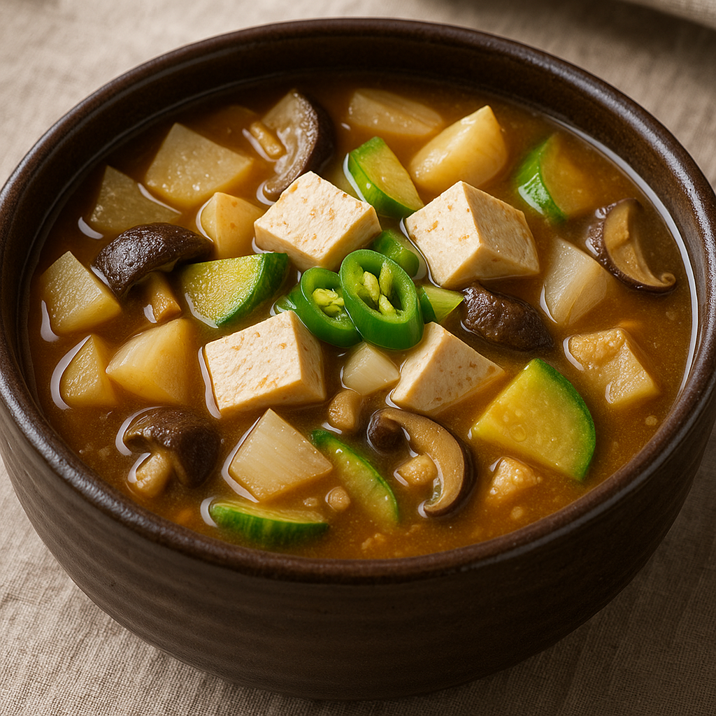 당뇨식 된장찌개