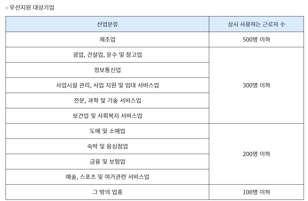 고령자 고용지원금 선정요건