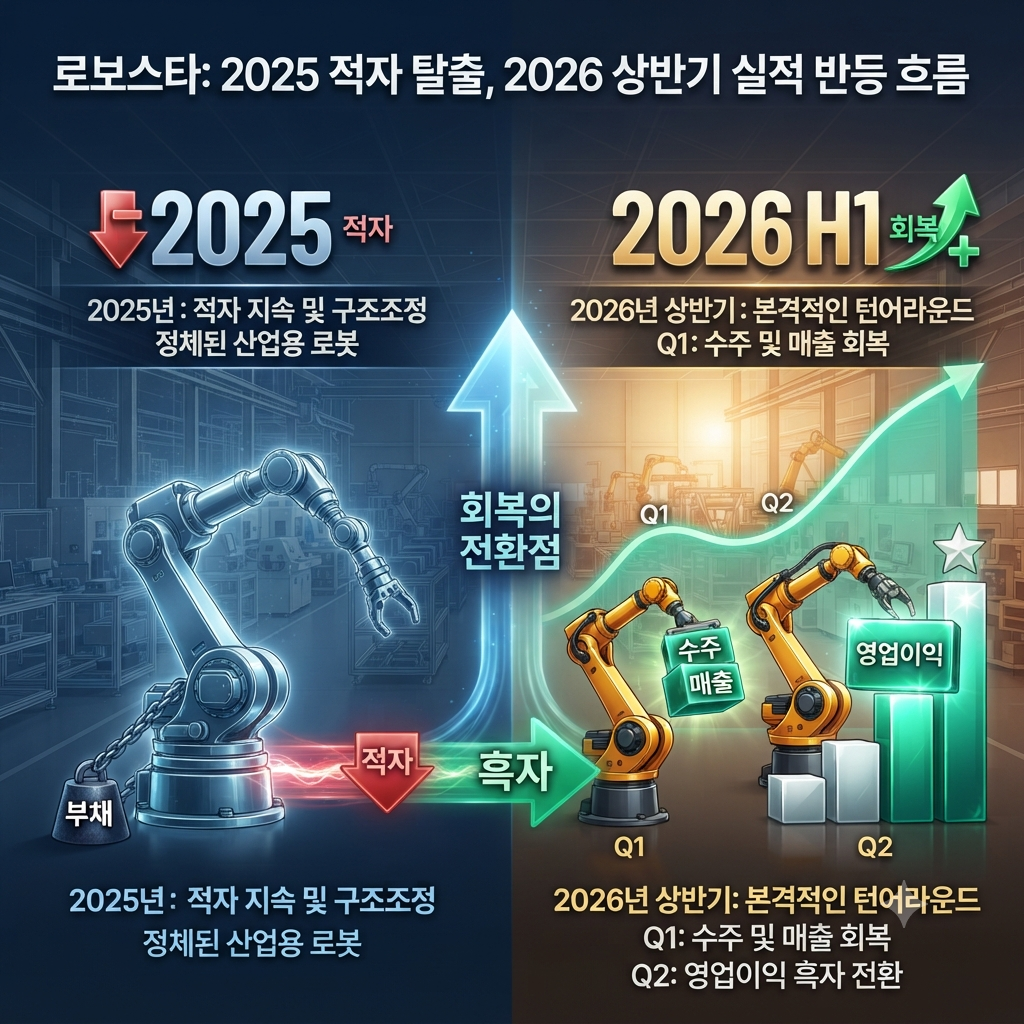 로보스타 2026년 실적 회복 흐름