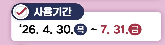 경남 도민생활지원금 요일제