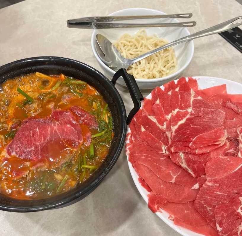 방이 샤브샤브 칼국수