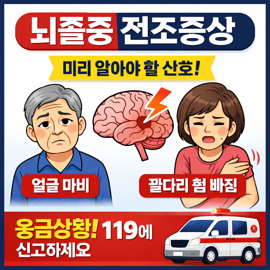 뇌졸중 전조증상
