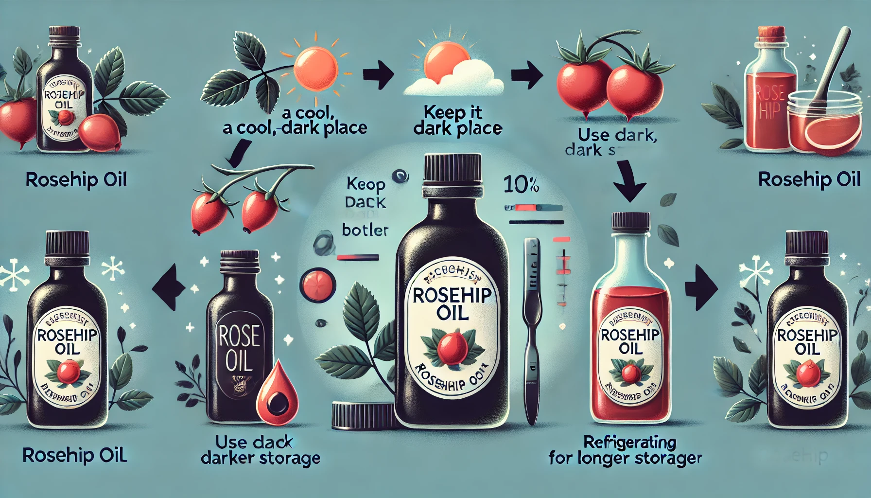 로즈힙 오일의 보관 방법