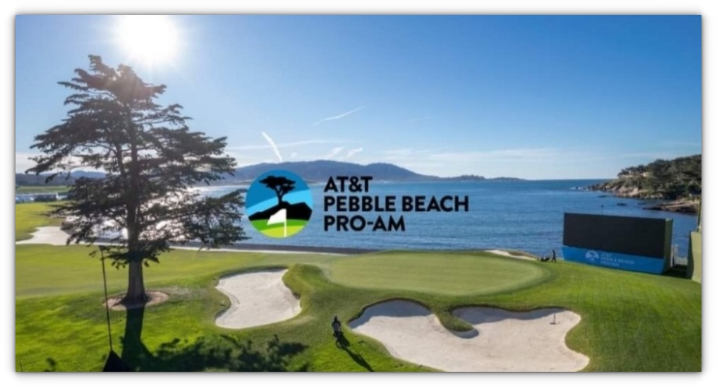 PGA TOUR AT&amp;T 페블비치 프로암 중계방송 및 실시간 스코어 확인하기