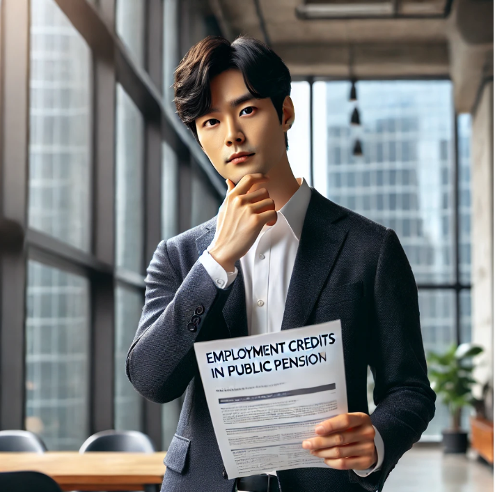 재취업을 준비하는 청년의 모습