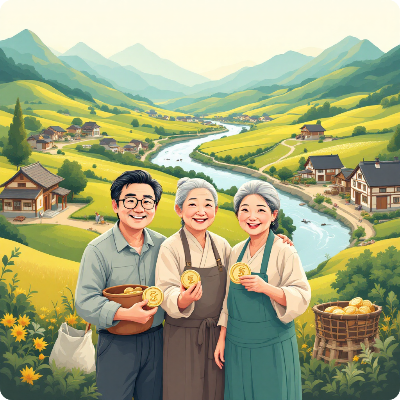 농어촌 기본소득 이미지