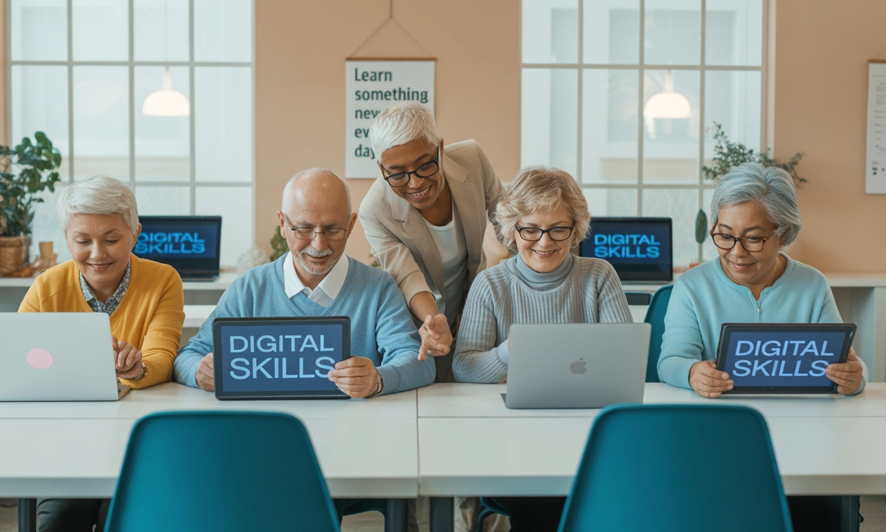 스마트 세상, 실버세대 디지털 문해 교육으로 더 가까이