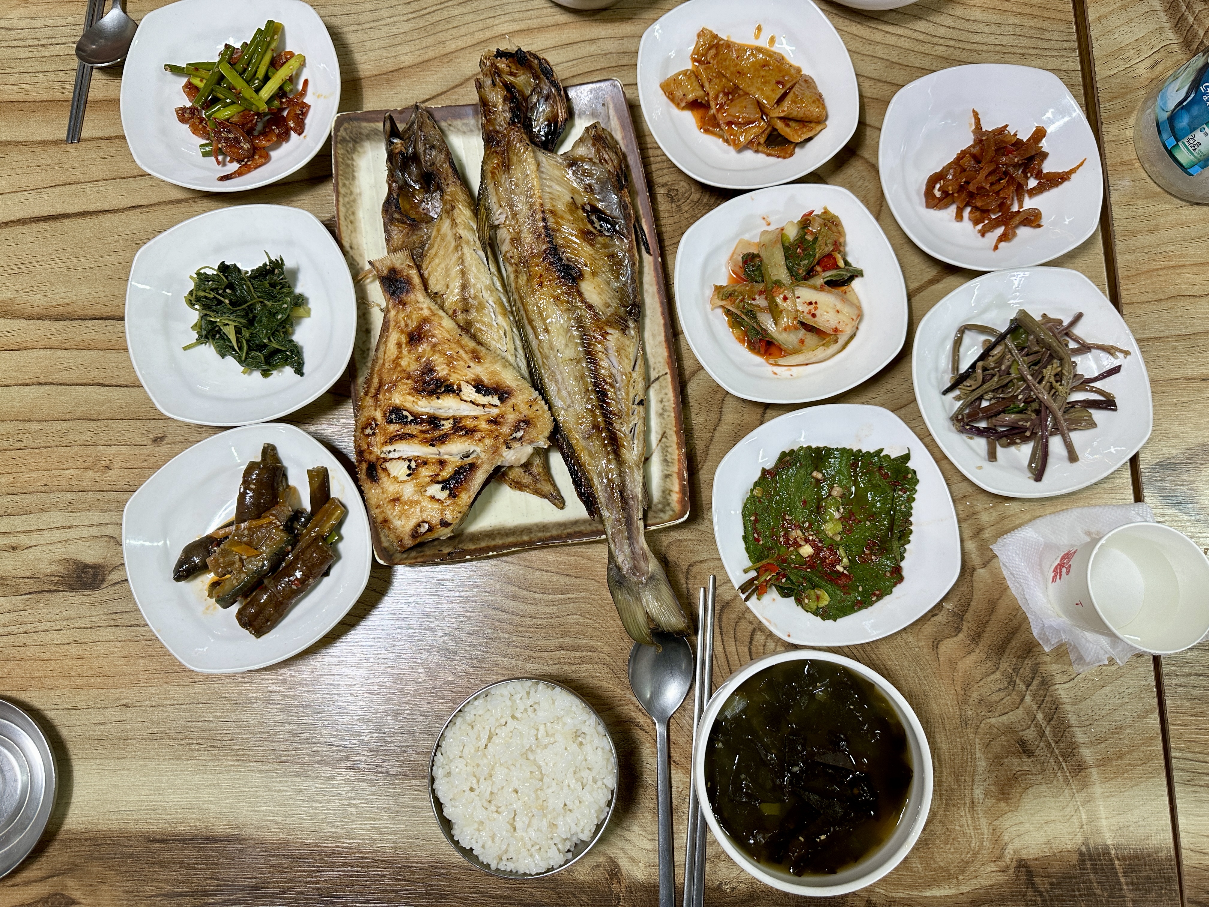 주문진 행운식당 생선구이