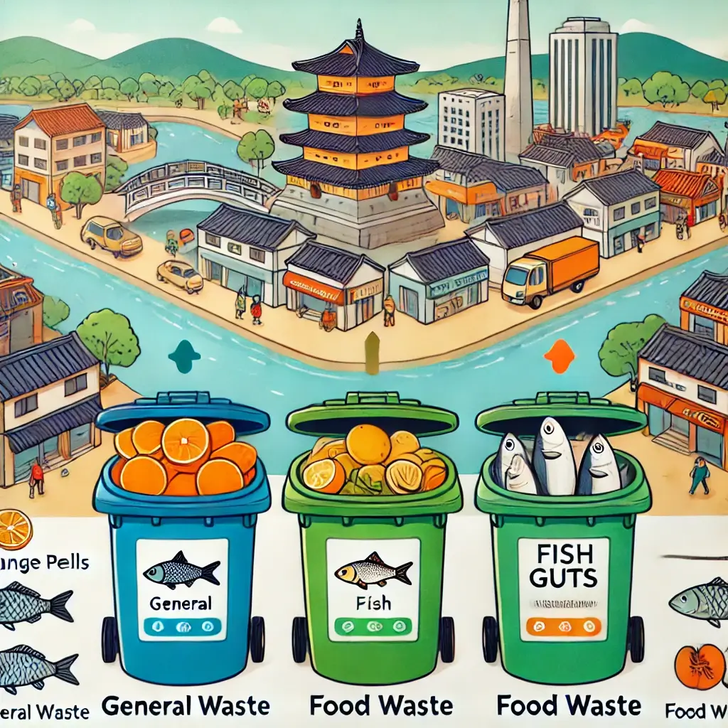 귤껍질 음식물쓰레기