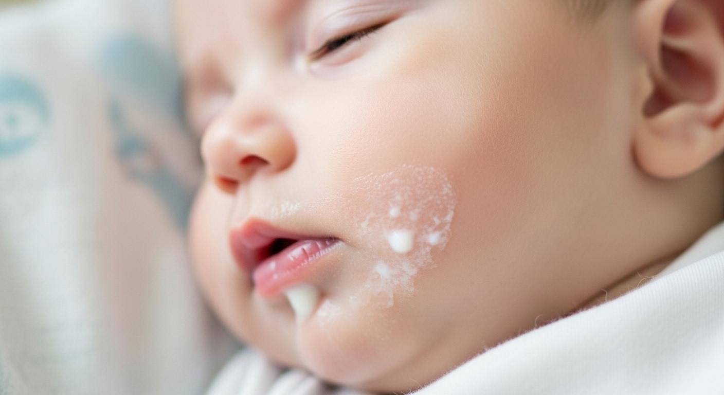 분유찌꺼기 역류