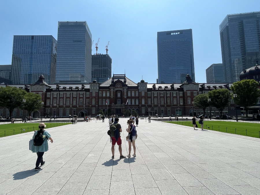 도쿄역 및 도쿄역 마루노우치 광장 여행