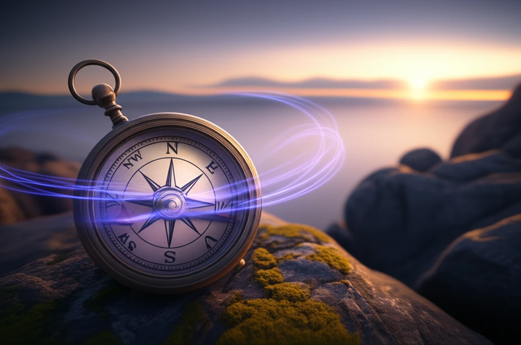 나침반의 지자기 정렬 원리와 DIY ..