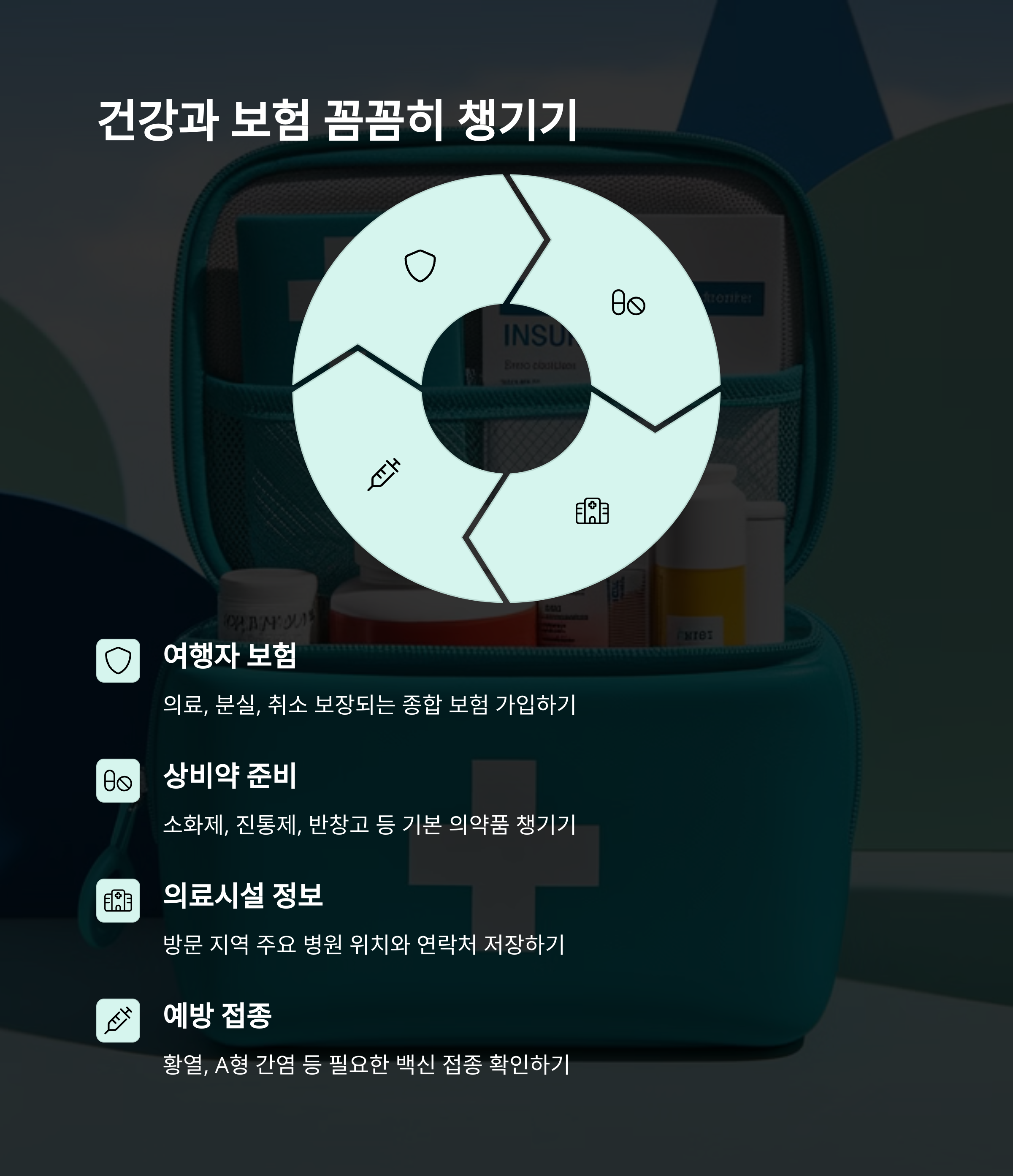 건강과 보험 챙기기