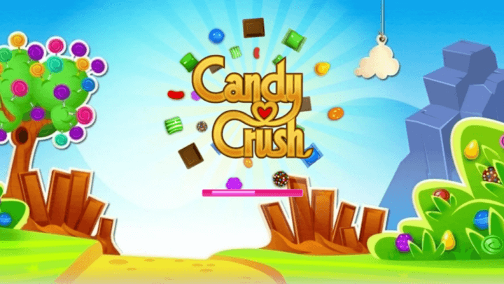 캔디크러쉬사가-무료게임-메인-화면