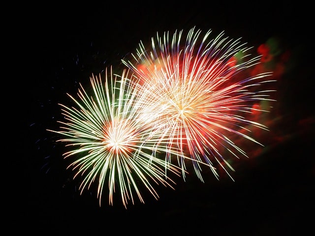 부산 불꽃 축제 사진