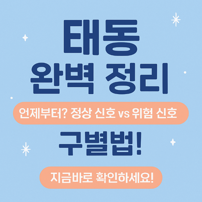 임신 했을 때 느끼는 태동에 대해 언제부터 시작되는지, 정상과 이상상황을 구분 할 수 있는 방법과 검사에 대해 설명.