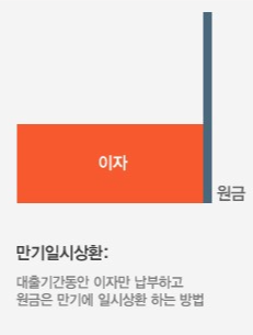 만기일시상환 방식