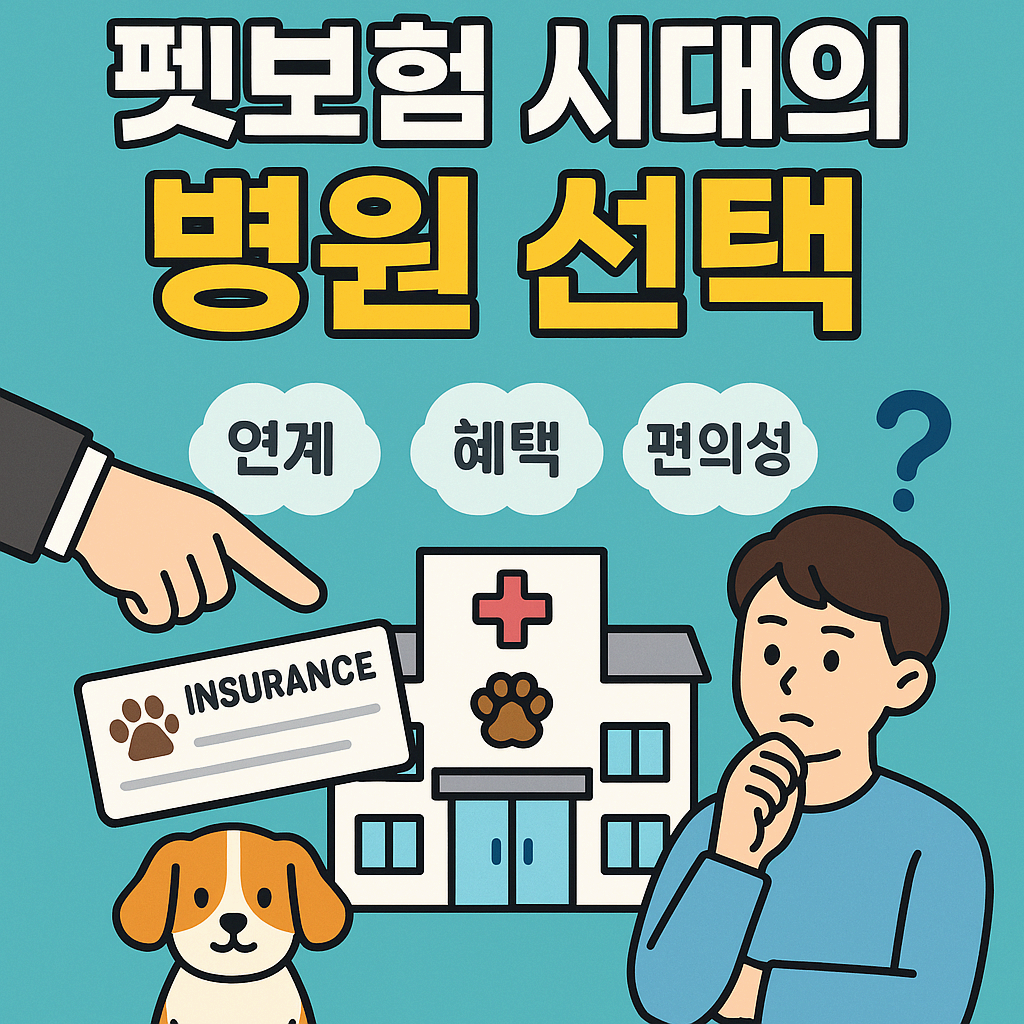펫보험 시대의 병원 선택